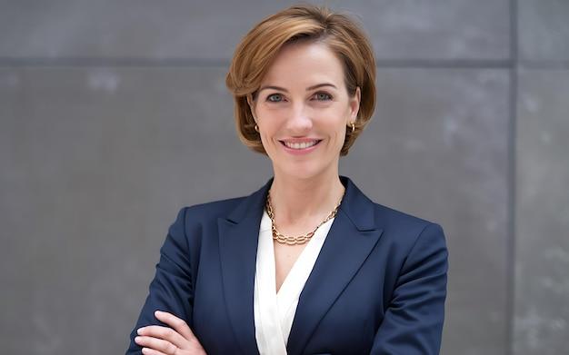 female executive portrait, professional businesswoman, corporate leader