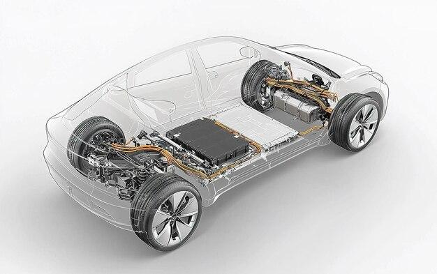 Electric vehicle detailed view